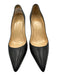 Christian Louboutin Shoe Size 37 Black Leather Pointed Toe Closed Toe Pumps Black / 37