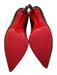 Christian Louboutin Shoe Size 37 Black Leather Pointed Toe Closed Toe Pumps Black / 37