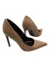 Tom Ford Shoe Size 37 Beige Leather Pointed Toe Gold Hardware Pumps Beige / 37