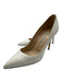 Manolo Blahnik Shoe Size 36.5 White Leather Pointed Toe Closed Toe Pumps White / 36.5