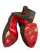 Christian Louboutin Shoe Size 37 Dark Brown Leather Suede Almond Toe Boots Dark Brown / 37
