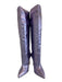 Paris Texas Shoe Size 37 Lilac Purple Leather Pointed Toe Metallic Boots Lilac Purple / 37