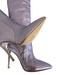 Paris Texas Shoe Size 37 Lilac Purple Leather Pointed Toe Metallic Boots Lilac Purple / 37