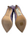 Paris Texas Shoe Size 37 Lilac Purple Leather Pointed Toe Metallic Boots Lilac Purple / 37