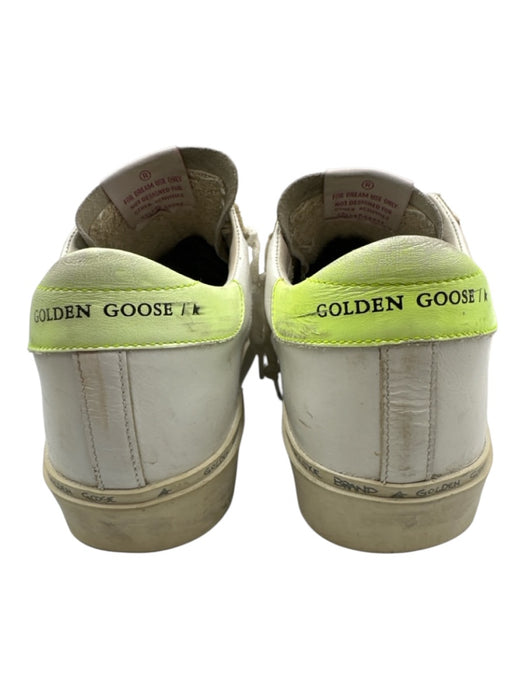 Golden Goose Shoe Size 36 White, Green, Pink Leather Upper Pony Hair Sneakers White, Green, Pink / 36
