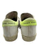 Golden Goose Shoe Size 36 White, Green, Pink Leather Upper Pony Hair Sneakers White, Green, Pink / 36