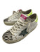 Golden Goose Shoe Size 36 White, Green, Pink Leather Upper Pony Hair Sneakers White, Green, Pink / 36
