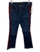 Veronica Beard Jeans Size 27 Dark Wash & Red Cotton Denim Button Fly Jeans Dark Wash & Red / 27