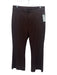 Vince Size 8 Brown Cotton Blend Trouser Back Pockets Hook & Zip Fly Flare Pants Brown / 8