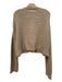 The Great Size 2 Beige Acrylic, Nylon, Wool Button Front Cropped Sweater Beige / 2