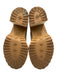 Cult Gaia Shoe Size 38 Beige Textile Lug Sole Platform Shoes Beige / 38
