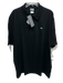 Lacoste NWT Size 8 Black Cotton Solid Polo Men's Short Sleeve Black / 8