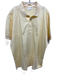 Bogner Size XL Yellow Cotton Solid Polo Men's Short Sleeve Yellow / XL