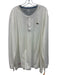 Lacoste Size 9 White Cotton Solid Men's Long Sleeve Shirt White / 9
