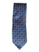 Miller Brothers Blue & Multi Silk All Over Print Men's Tie Blue & Multi