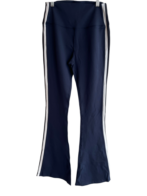 SPLITS59 Size M Navy Nylon & Spandex High Waist Side Stripe Pull On Leggings Navy / M