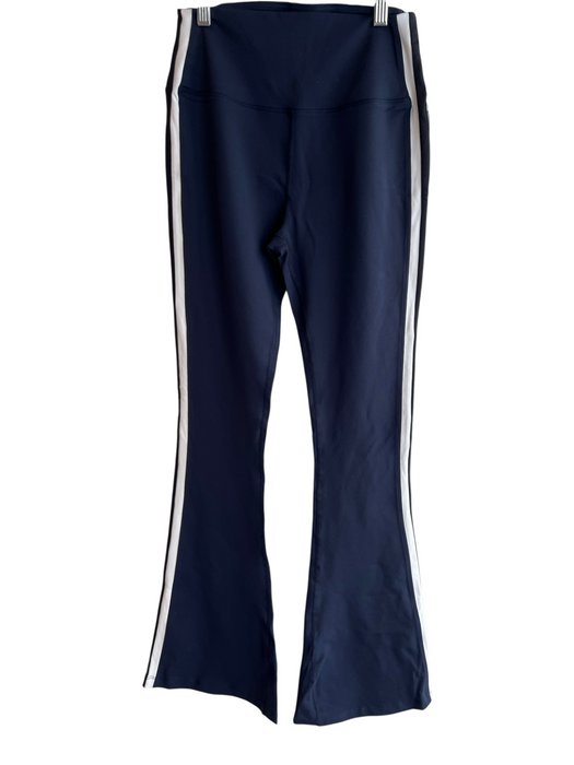 SPLITS59 Size M Navy Nylon & Spandex High Waist Side Stripe Pull On Leggings Navy / M