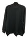 Spanx Size S Black Modal Blend Ribbed Collar Mock Neck Half Zip Jacket Black / S