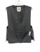 COS Size XS/S Gray Wool Blend Felted slit pockets Collarless Zip front Vest Gray / XS/S
