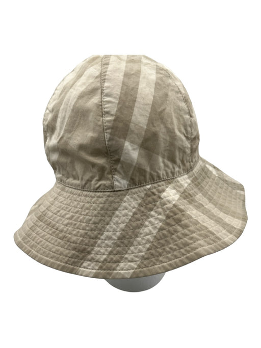 Burberry Beige & Cream Cotton Novacheck Plaid bucket Hat Beige & Cream / One Size