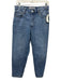 Joe's Size 27 Light Wash Cotton Denim High Rise Whiskering Barrel Jeans Light Wash / 27