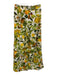 Cara Cara Size S Green, Yellow, White Cotton Short Sleeve Floral Pant Set Green, Yellow, White / S