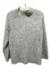 Madewell Size M Oatmeal Cream Wool & Acrylic Ribbed Knit Speckled Sweater Oatmeal Cream / M