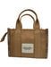 Marc Jacobs Beige & White Canvas Logo Top Handles Crossbody Strap hand bag Bag Beige & White / S