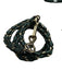 MZ Wallace Dark Green Nylon Quilted Gold Logo Flap Shoulder & Crossbody Bag Dark Green / M