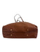 Annabel Ingall Brown Pebble Leather Top Handles Open Top Tote Bag Brown / L