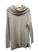 Ugg Size XS Beige Cotton & Cashmere Blend Long Sleeve Ribbed Sleeves Sweater Beige / XS