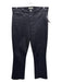 L'agence Size 29 Dark Gray Cotton Blend High Rise Kick Flare Coated Jeans Dark Gray / 29