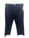 Isabel Etoile Marant Size 40 Navy Cotton Buttons Zip Fly Straight Leg Pants Navy / 40