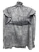 Isabel Etoile Marant Size 40 Gray Cotton Long Sleeve Acid Wash Ruffle collar Top Gray / 40