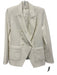 Veronica Beard Size 10 White Polyester & Viscose Blazer Double Breast Jacket White / 10