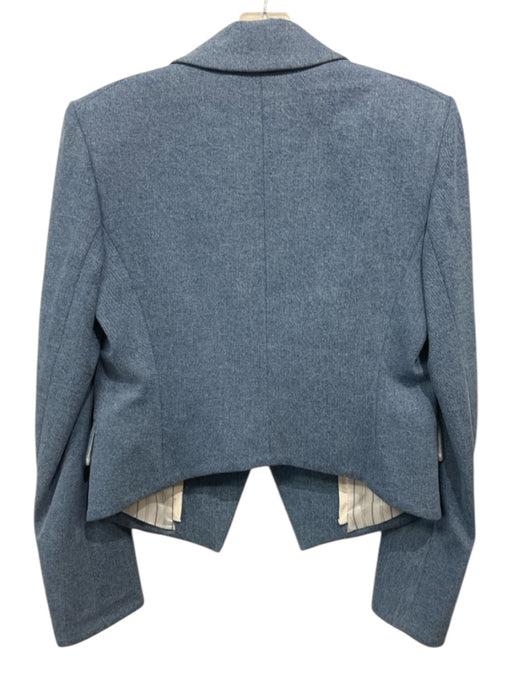 Veronica Beard Size 8 Medium Wash Polyester & Viscose Blazer Jacket Medium Wash / 8