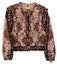 Farm Rio Size M Pink, Orange, Purple Cotton Quilted Floral Print Buttons Jacket Pink, Orange, Purple / M
