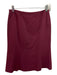 Cheap and Chic by Moschino Size 8 Raspberry Red Cotton Blend High Rise Skirt Raspberry Red / 8
