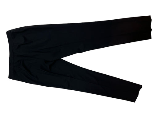 Lafayette 148 Size 2 Black Wool Blend High Rise Tapered Trouser Pants Black / 2