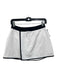 Alo Size S White & Black Polyester Athletic Slit Elastic Waist Skort Skirt White & Black / S