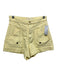 Kivari Size 4 Butter Yellow Cotton Denim Zip Fly Pockets High Rise Shorts Butter Yellow / 4