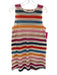 Mister Zimi Size M Pink, Blue, Multi Polyester Blend Crochet Knit Stripe Dress Pink, Blue, Multi / M
