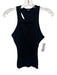 Alo Yoga Size S Black Cotton Blend Ribbed Racerback Tank Top Black / S