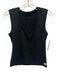 Vuori Size S Black Polyester Blend Scoop Neck Sleeveless Top Black / S