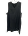 Vuori Size S Black Cotton Sleeveless Crew Neck Embroidered Dress Black / S