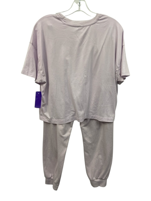 Vuori Size S Lavender No Fabric Tag Crew Neck Short Sleeve Pant Set Lavender / S