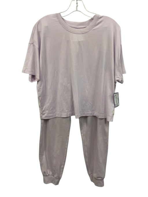 Vuori Size S Lavender No Fabric Tag Crew Neck Short Sleeve Pant Set Lavender / S