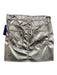 Mother Size 27 sliver Polymide Blend Button & Zip Metallic Mini Skirt sliver / 27