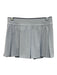 Lululemon Size Est S Light Blue Polyester Elastic Waist Pleat Mini Skirt Light Blue / Est S