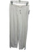 Vuori Size S White Cotton Elastic Waist Drawstring Wide Leg Pants White / S